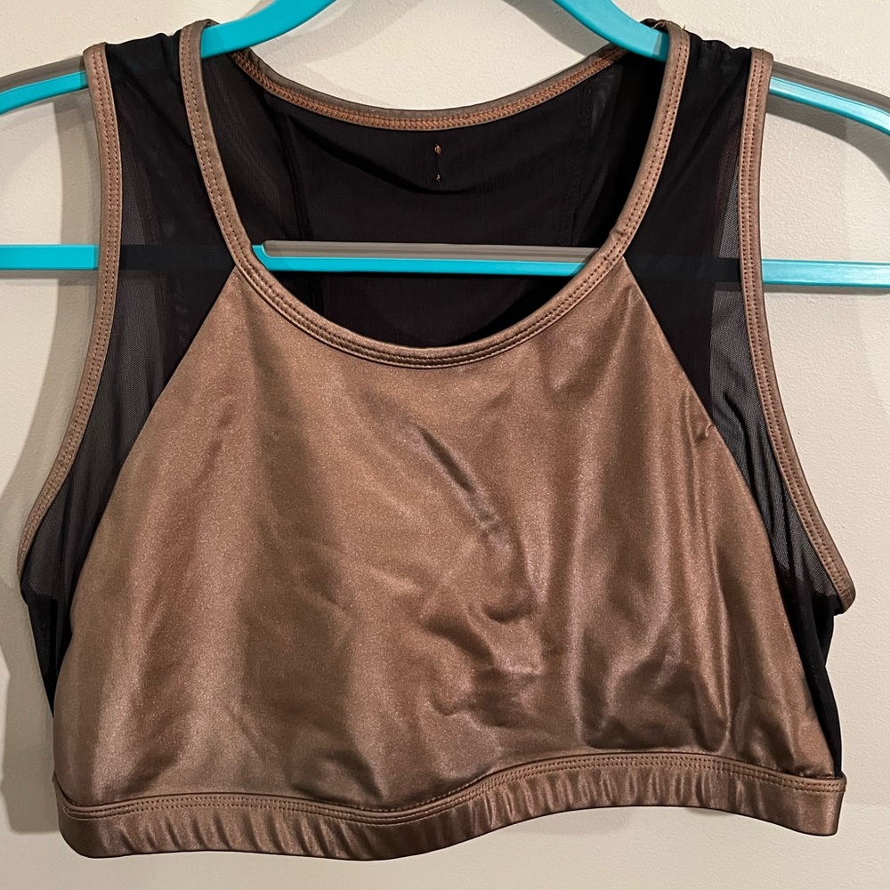 Fabletics Matching Metallic Athletic Set- Bra and… - image 3